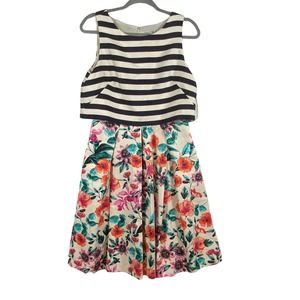Eliza J Dress Floral Dress Size 8